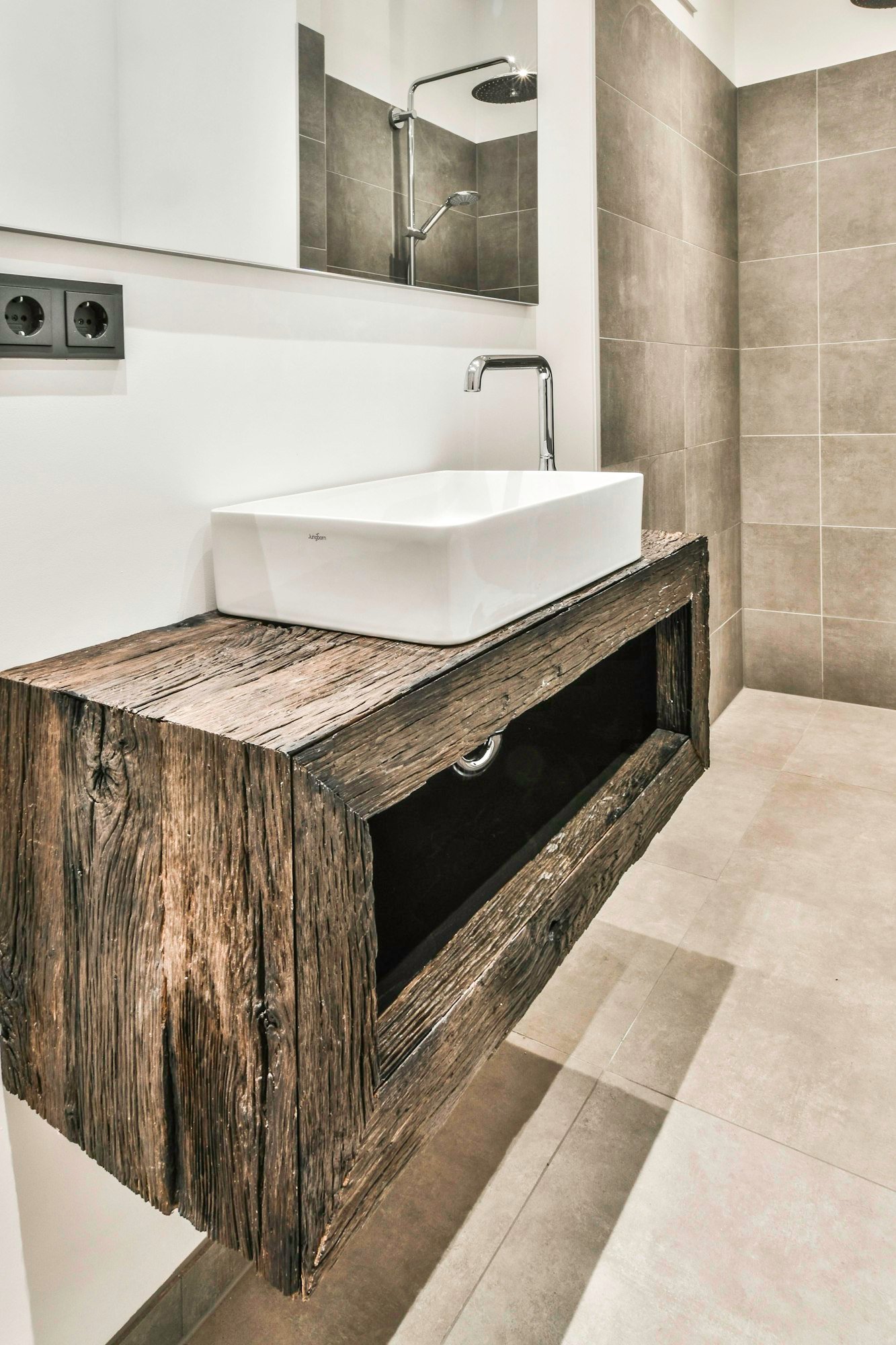 Interior of bathroom